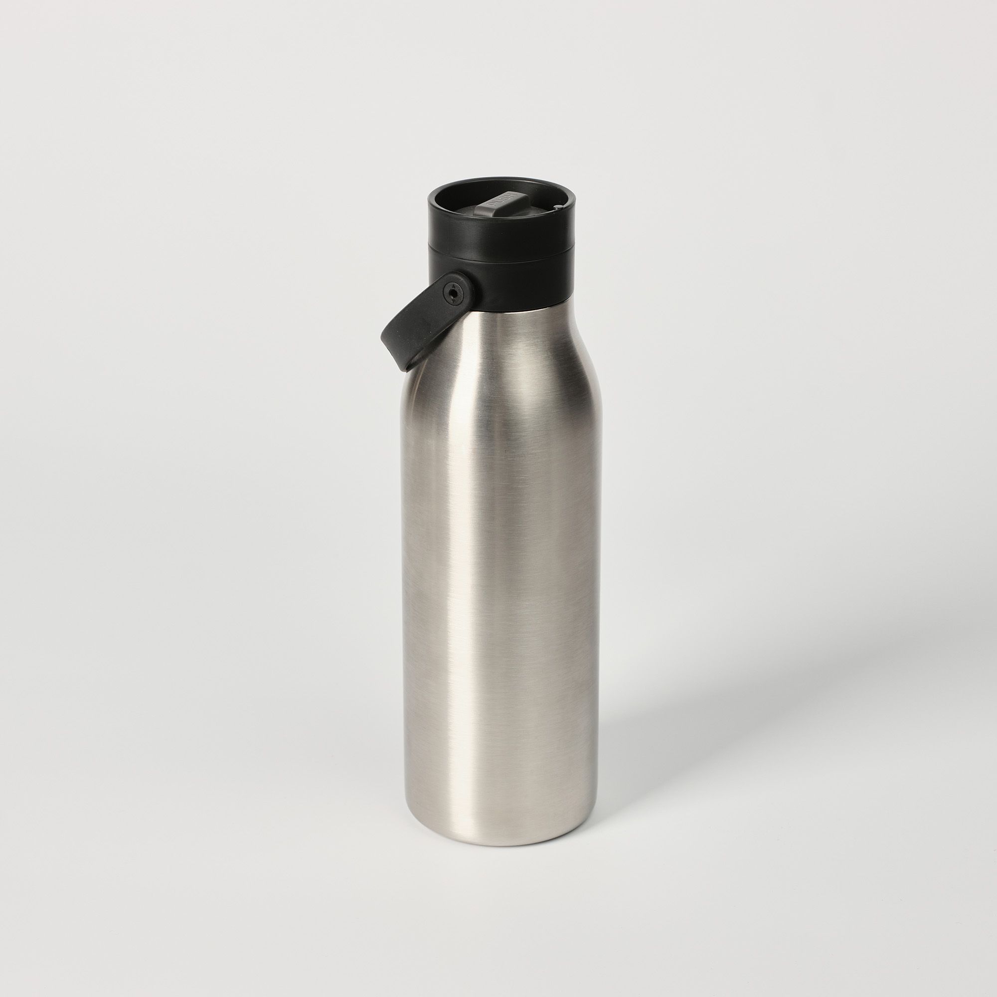 Circular&Co Website_ Stainless Steel_Reusable Bottle_Uncoated Ink_500ml Circular&Co Reusable Stainless Steel Water Bottle Uncoated Ink Black 500ml